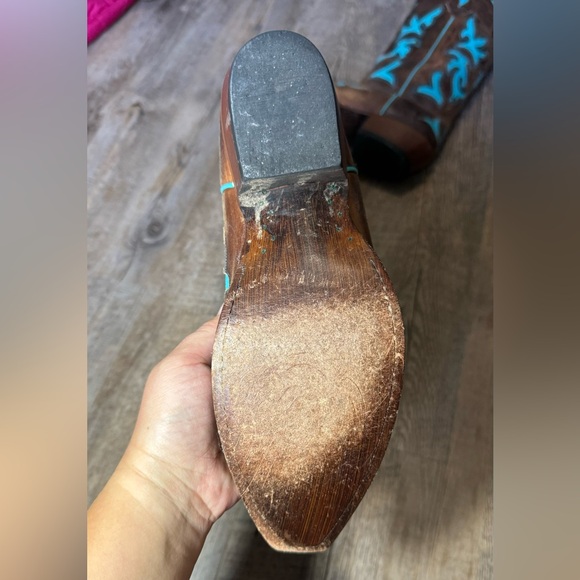 Johnny Ringo women’s Boots. Teal. Size 8 - Picture 8 of 12